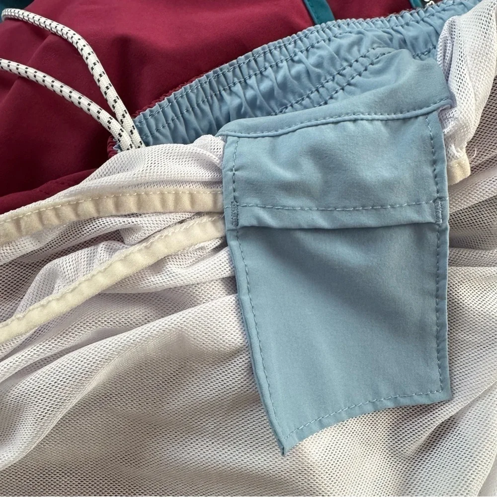 BONOBOS Throwback Swim Trunks 7 inches Size Small